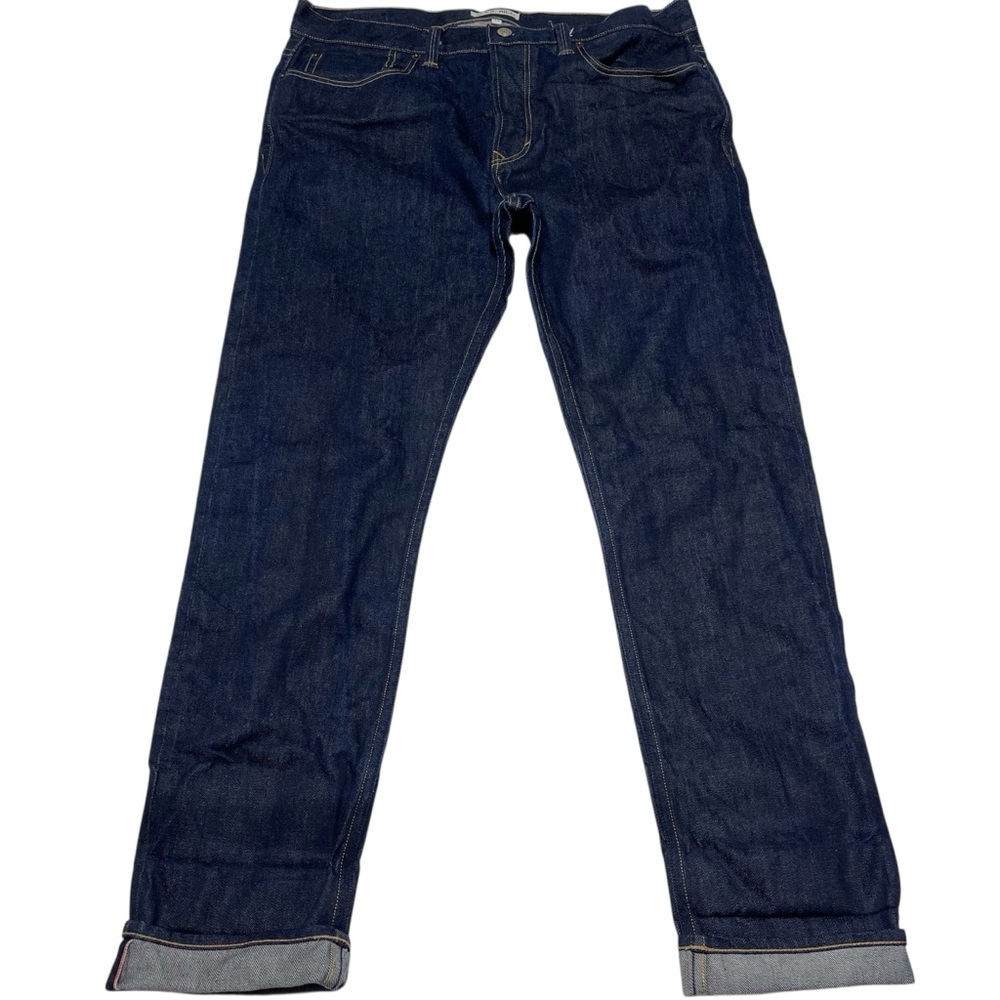 Alex Mill AM Original Japanese Selvedge Jeans Men’s Size 34 Dark Wash Button Fly
